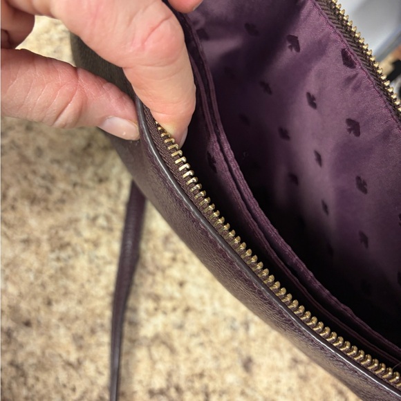 Kate Spade Dark Brown Leather Bag - Picture 3 of 3